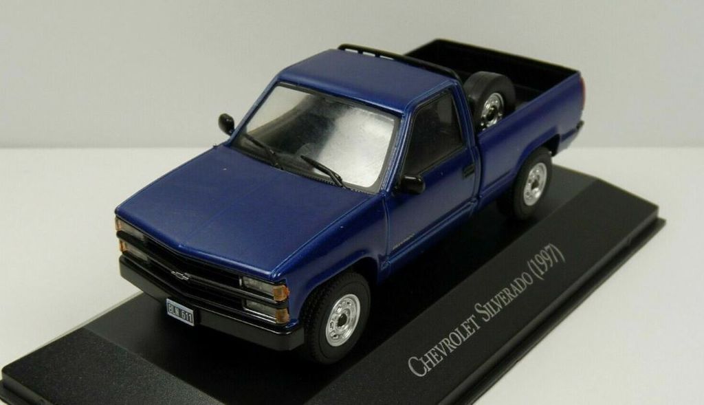 CHEVROLET Silverado 1997 Blau, MAGARGAQV07, Maßstab1/43, SALVAT