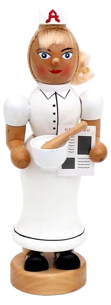 Räucherfrau als Apothekerin, ca. 19 cm