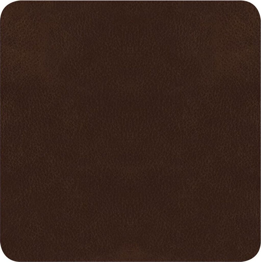 Leder Untersetzer, Bierdeckel, Rusticstyle, B 10 x L 10 cm, Verpackungseinheit = 4 Stück