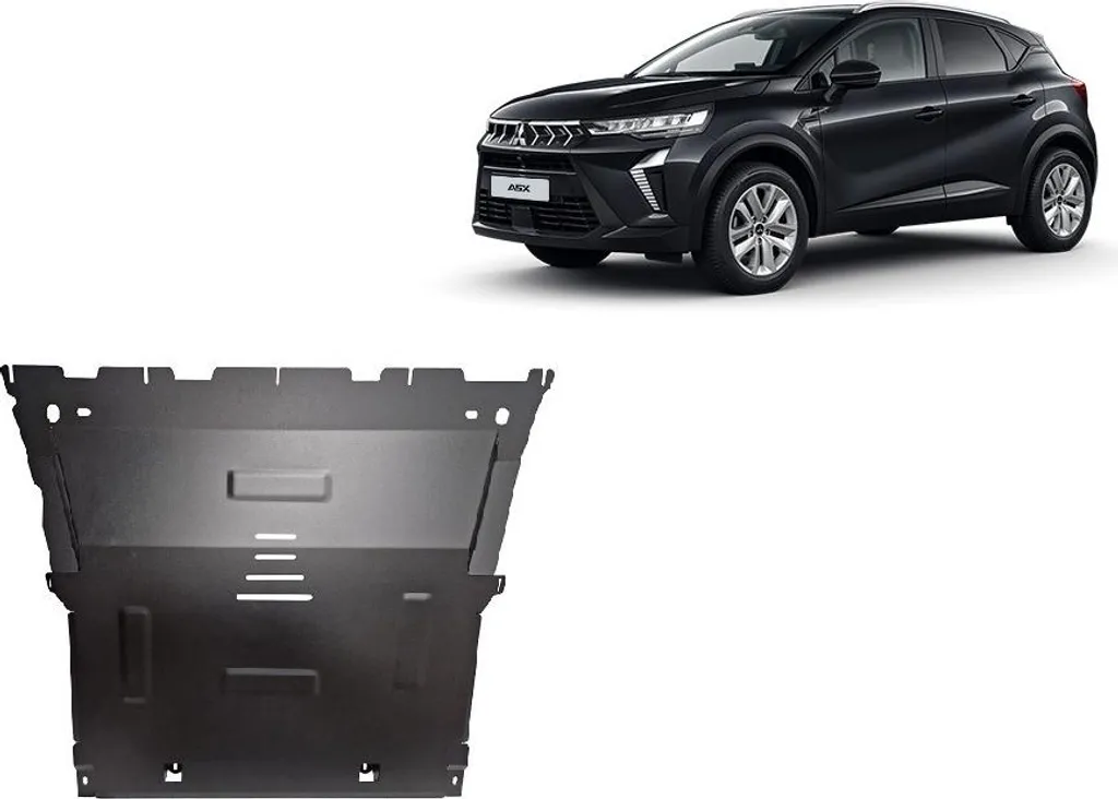 Protégez votre moteur Mitsubishi ASX des chocs avec ce blindage acier