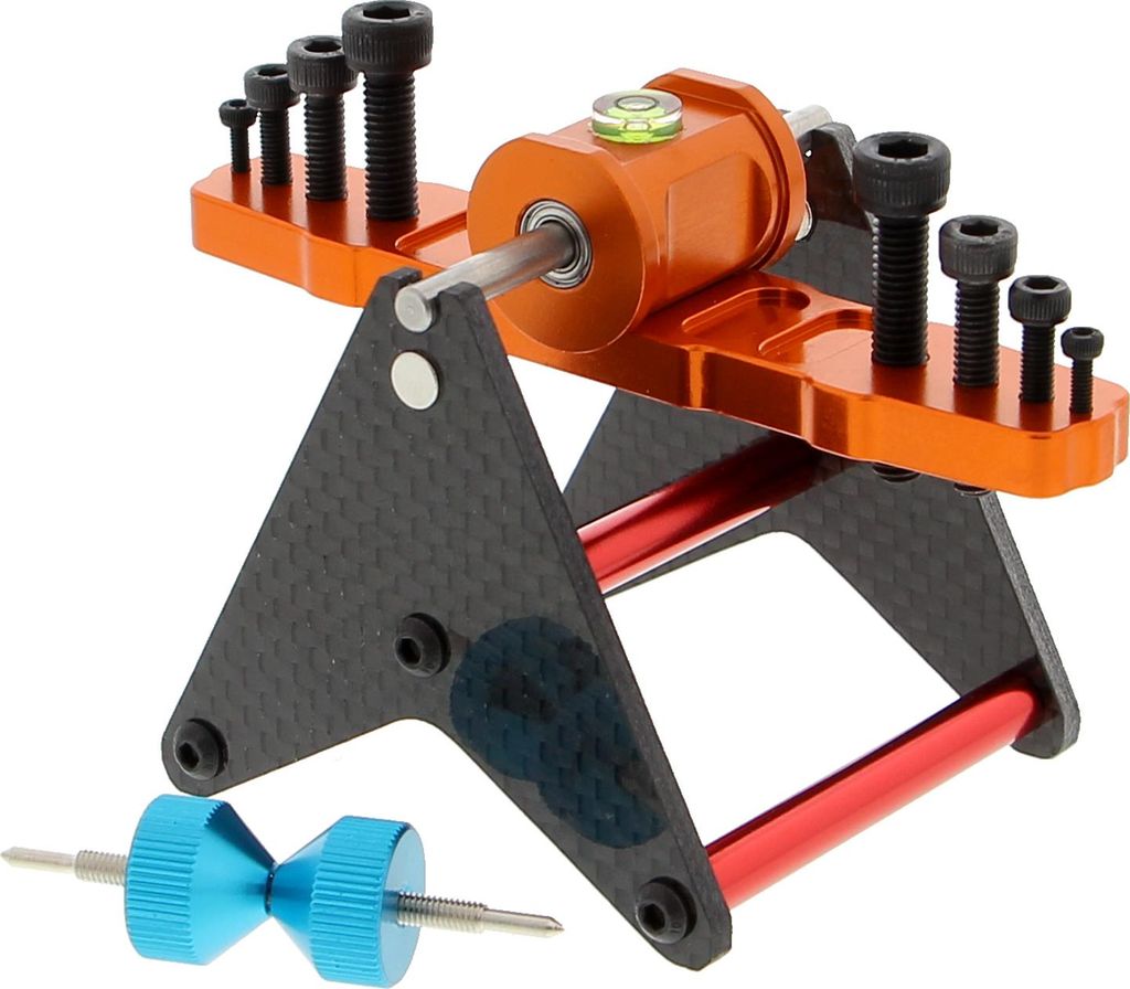 Propellerwuchter, schwere Ausführung - Impeller Propeller Balancer Auswuchtgerät Welle Waage CCW CW