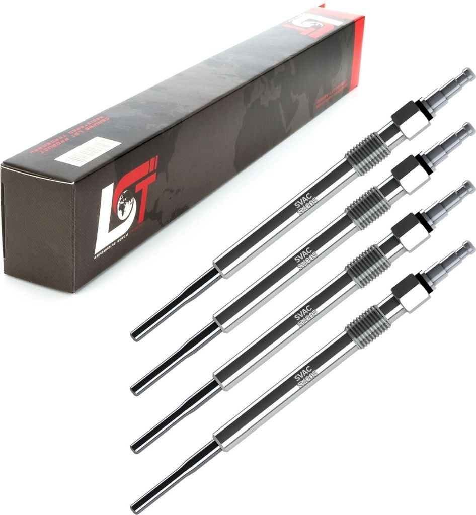 4x Glühkerze Stabglühkerze für AUDI A3 8P / A4 B7 / A6 C6 - 2.0 TDI