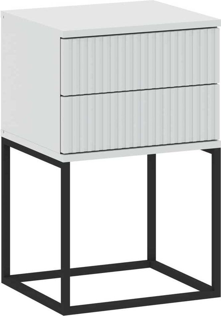 Comodino MARETA 3 - bianco Immagine del prodotto 