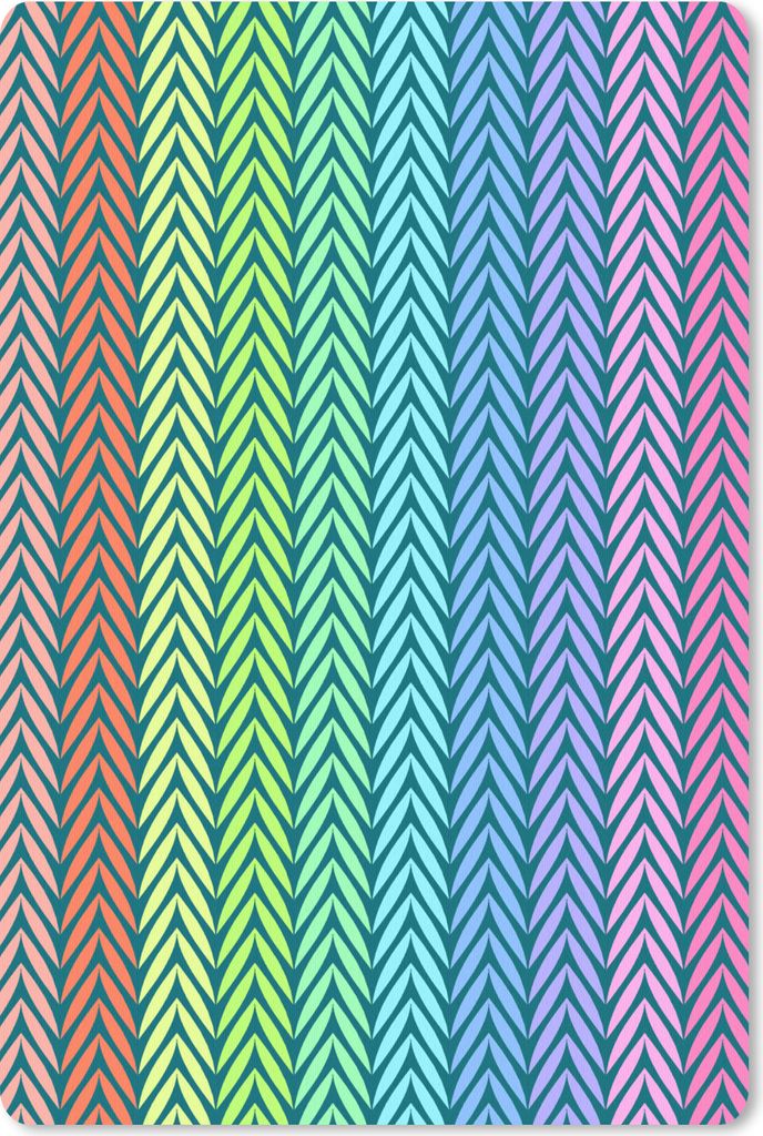 MuchoWow Mauspad Mousepad Regenbogen - Muster - Pastell 18x27 cm - Mousepads - Maus Mat - Pad - Mausunterlage