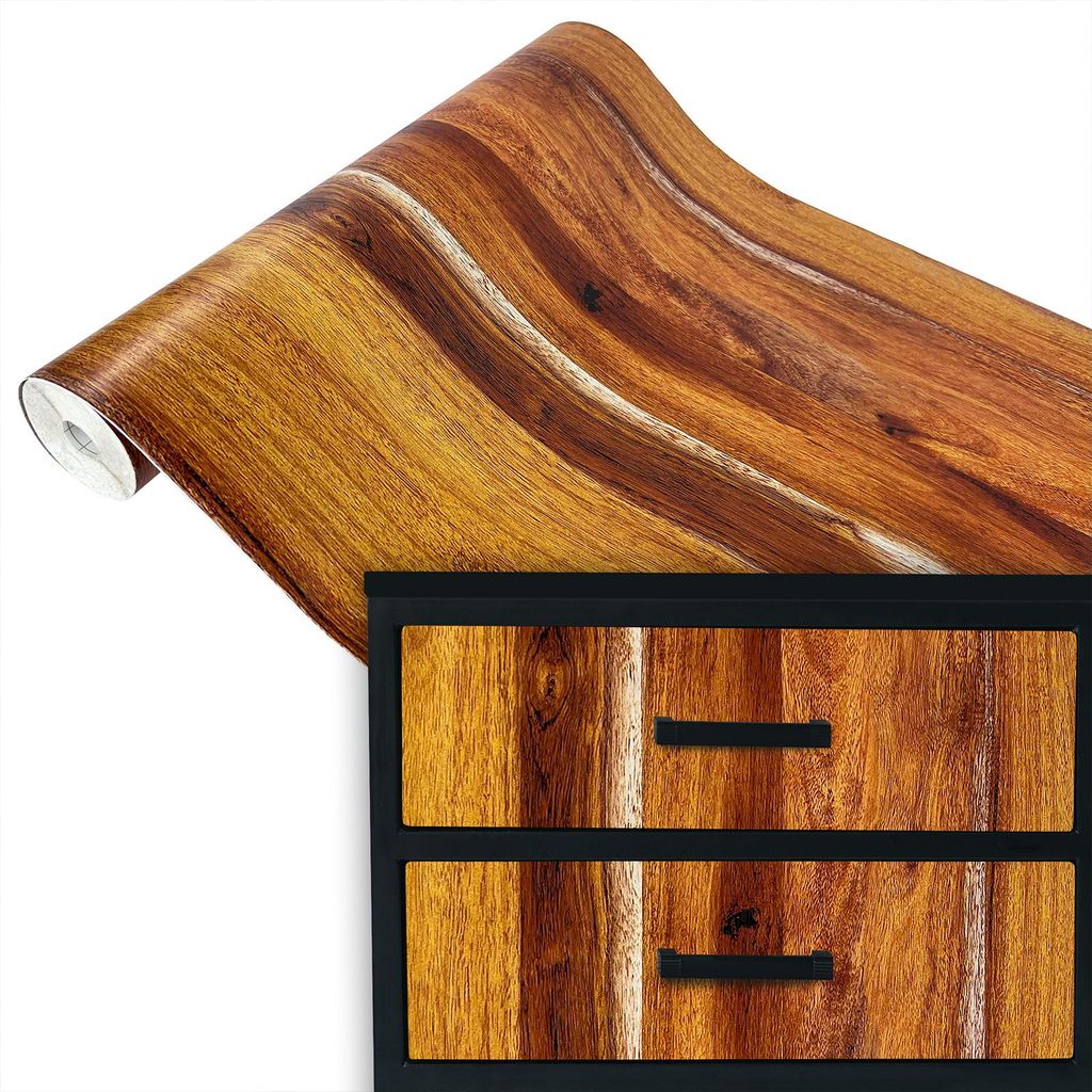 Klebefolie Möbel 67x100 cm - Akazienholz - Möbelfolie Produktbild 