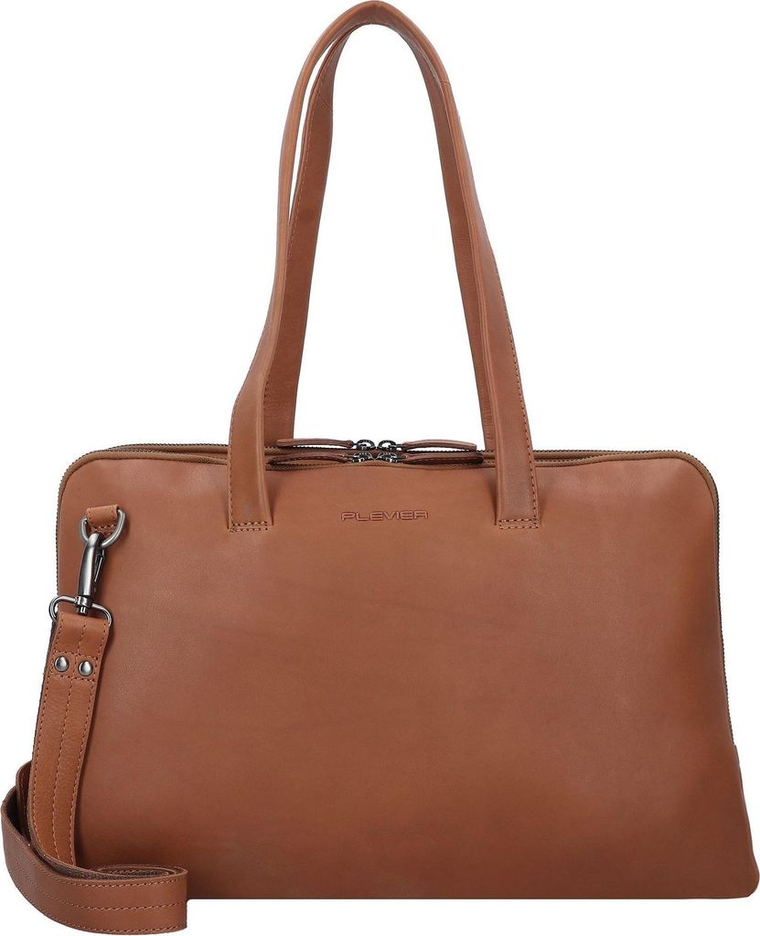 Plevier Hearst Aktentasche Leder 43 cm Laptopfach