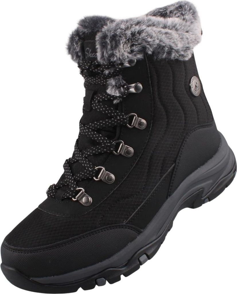 Skechers Schnürboots Damen 32313239333330 Schwarz 38 EU