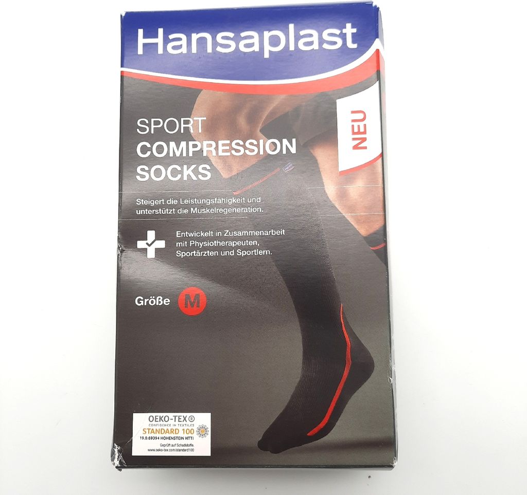 Hansaplast Sport Compression Socks Sport Kompressions Strümpfe Joint Health Stützstrümpfe