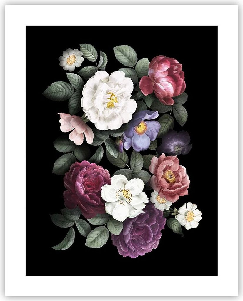 Poster - Poster ohne Rahmen - Blumen Blumenstrauß Produktbild 