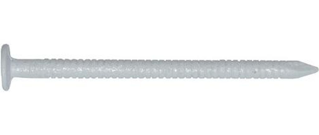FASSADENPL.-NÄGEL A2 2,3 x 37 mm weiss Beutel a 100 Stück Produktbild 