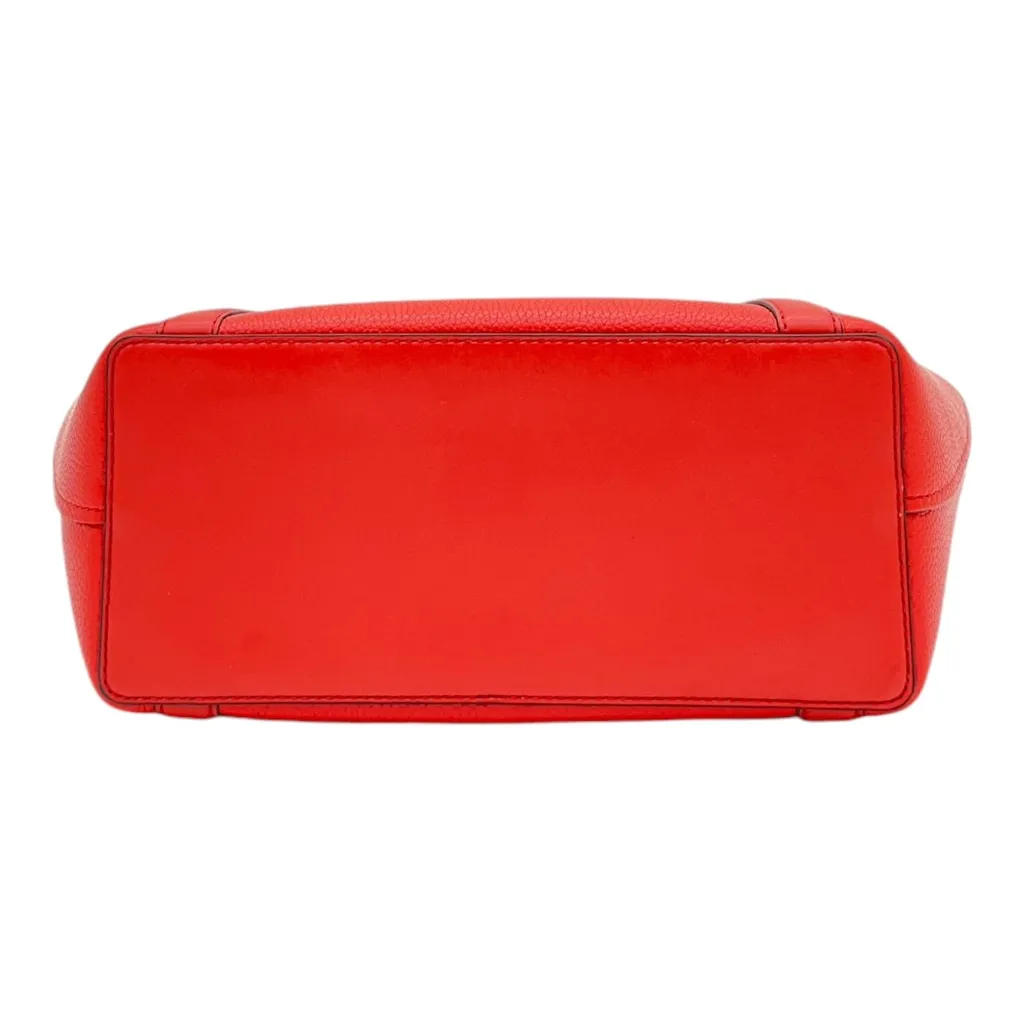 Sac cabas fourre-tout Michael Kors Hadleigh en cuir véritable orange - 10