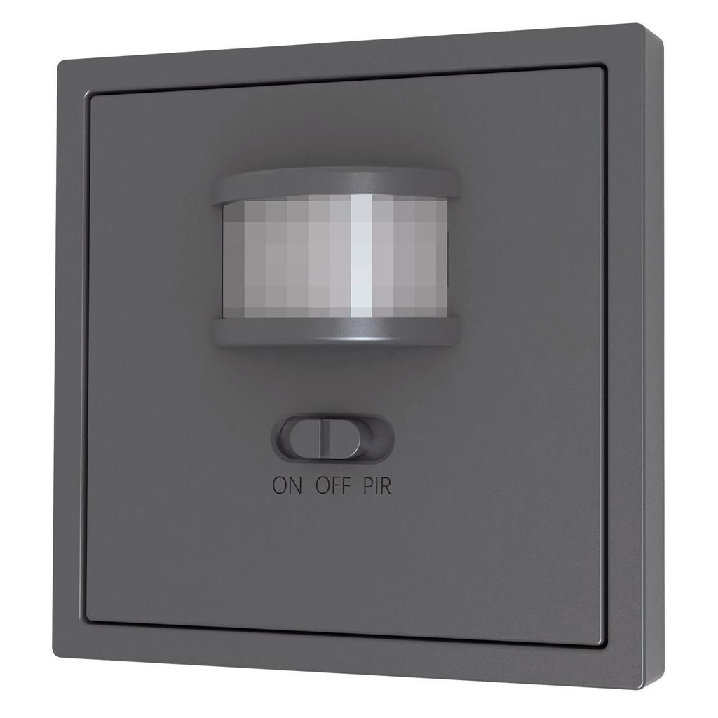 McPower Bewegungsmelder 160° Unterputz Wandmontage | Shallow | 9m Reichweite 230V, Schwarz