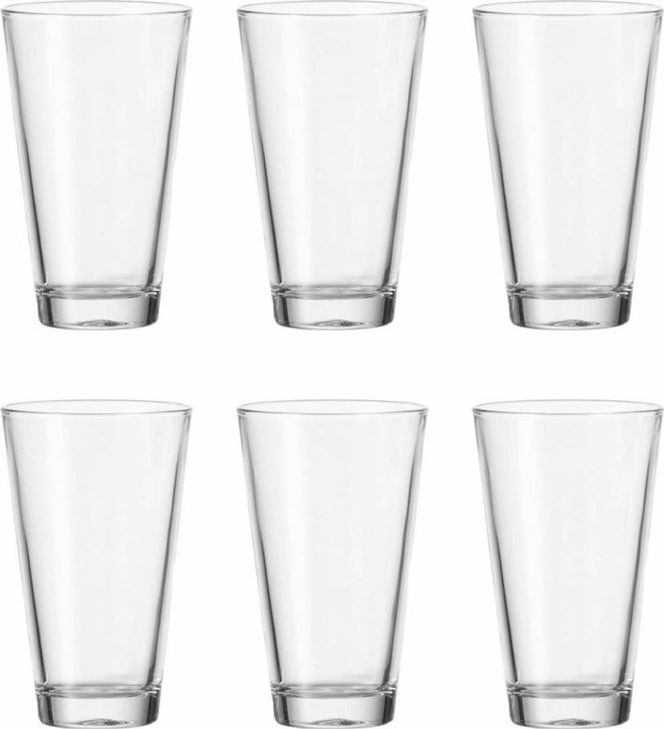 Leonardo Ciao Becher groß, 6er Set, Trinkglas, Wasserglas, Immagine del prodotto 