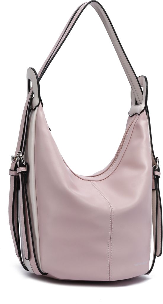 Rucksackhandtasche Softy als Rucksack und Schultertasche von collezione alessandro