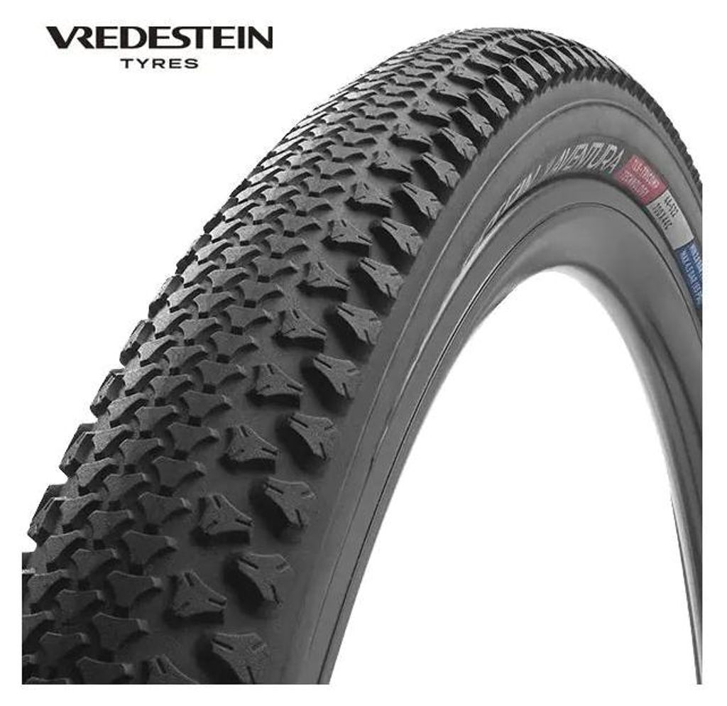 Vredestein - Aventura TLR 700x44c czarna Zdjęcie produktu 