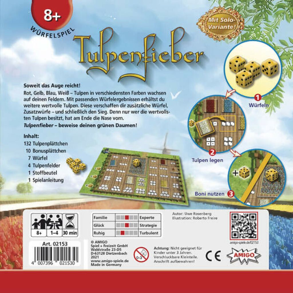 Amigo 02153 - Tulipánová horúčka - Kartová hra Obrázok produktu 