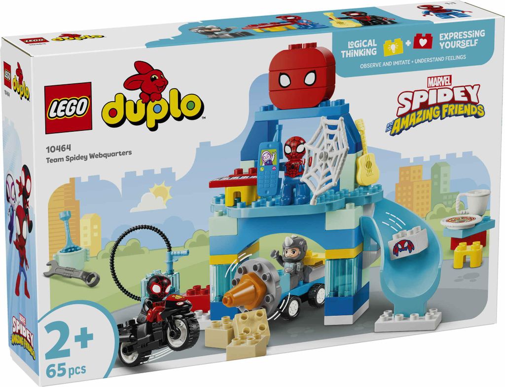 LEGO DUPLO | Marvel Team Spideys Hauptquartier - Produktbild 