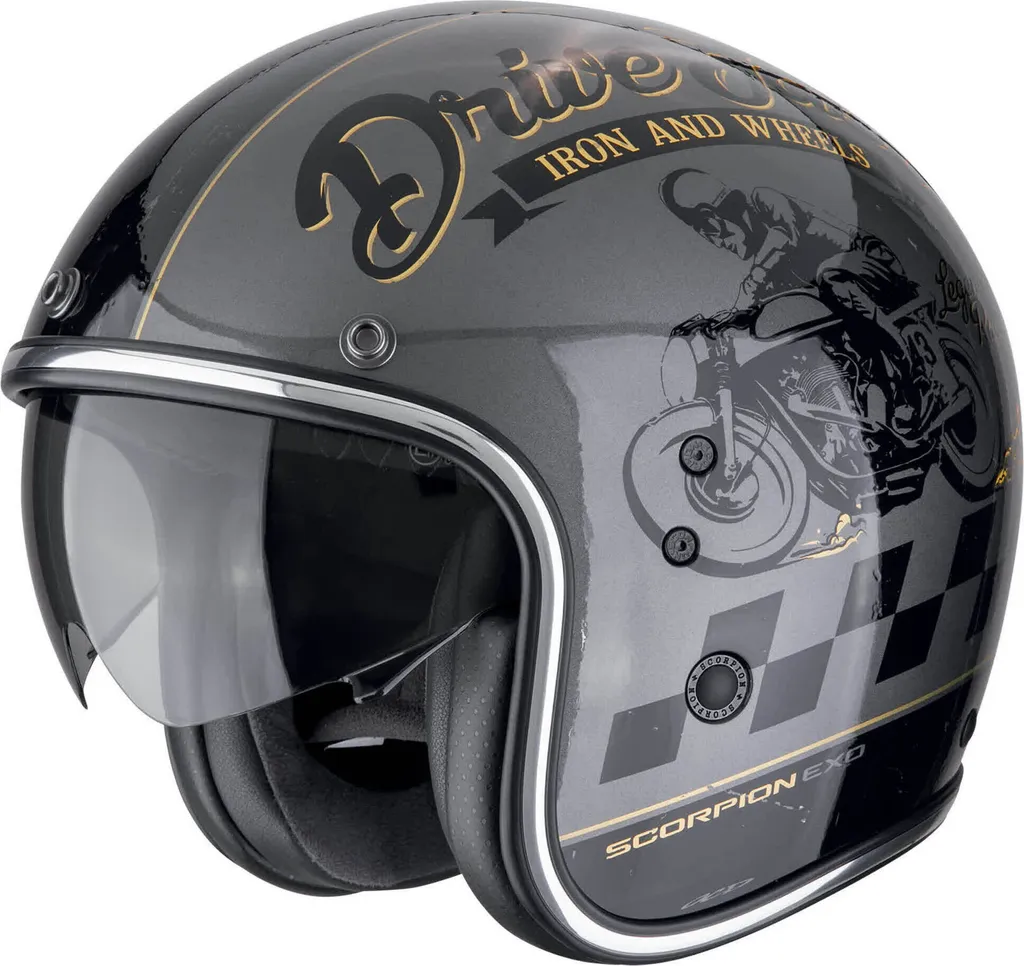 Casque Jet Scorpion Belfast Evo Drive - Protection et Confort Urbain