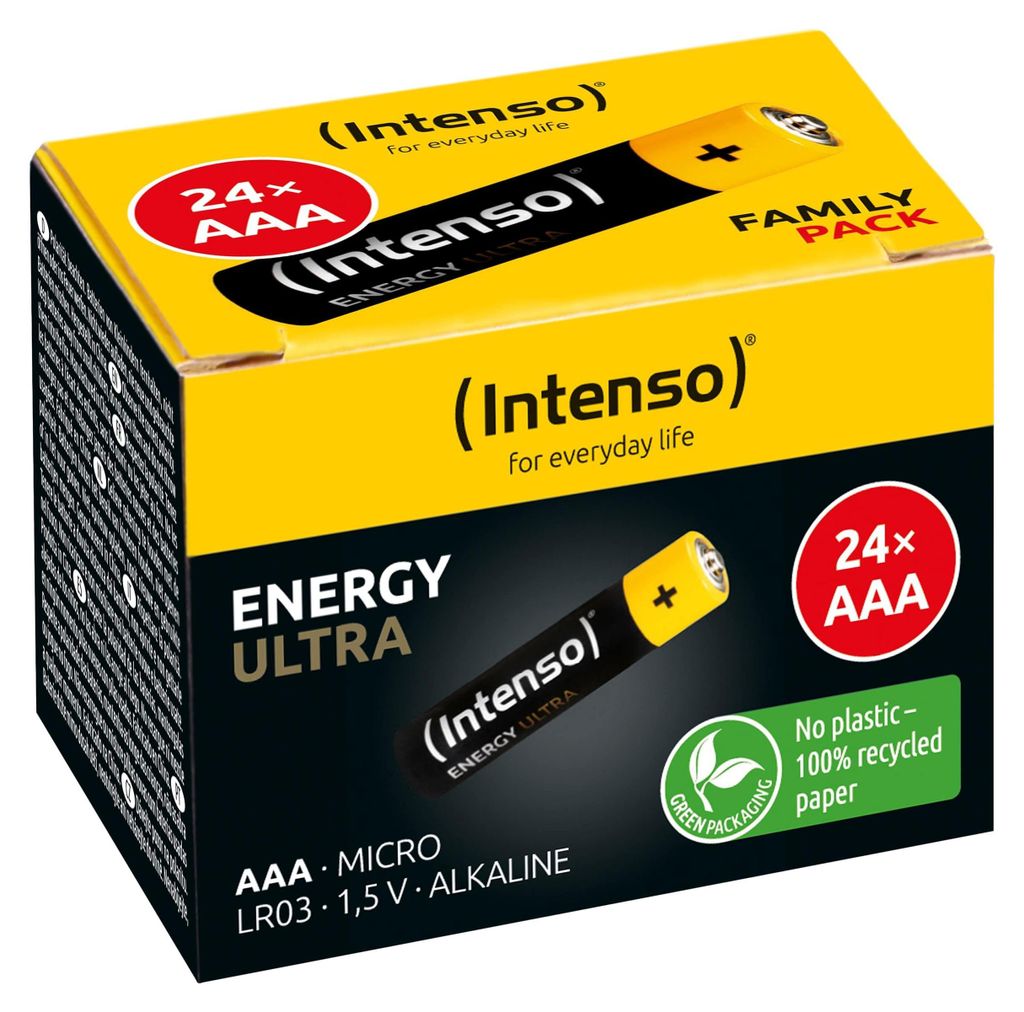 Intenso 7501814 Batteria Monouso Mini Stilo AAA Alcalino Immagine del prodotto 