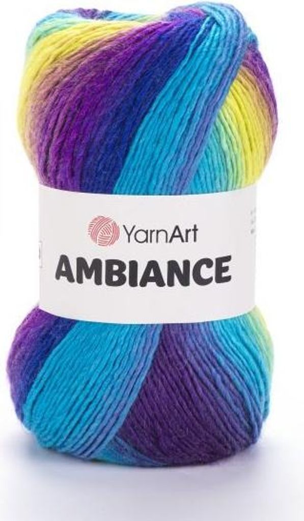 YarnArt Ambiance Wolle 153, Mehrfarbig, 80%.Polyacryl/20% Wolle, 250m/100g, Ideal für Herbst/Winter