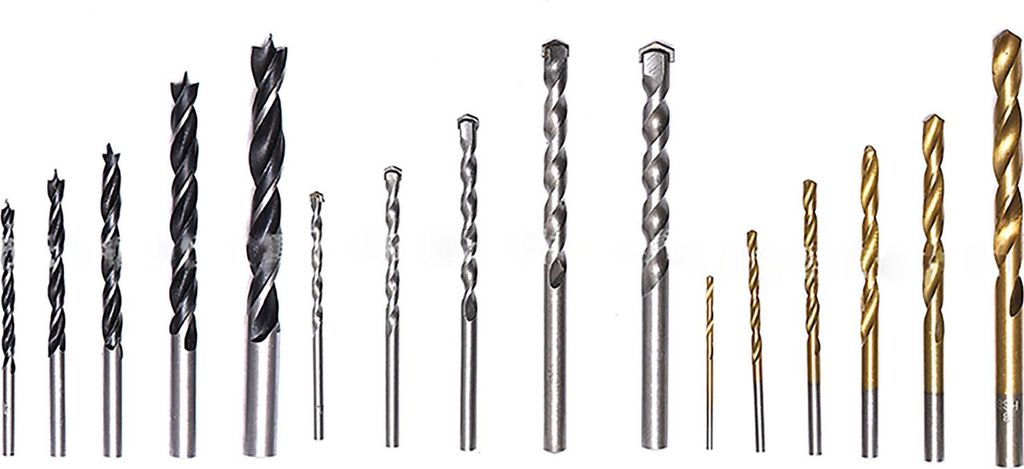 16-teiliges HSS-Spiralbohrer-Set für Holz-, Zement- und Metallbearbeitung, Maurer- und Holzbearbeitung, Elektrowerkzeug-Zubehör