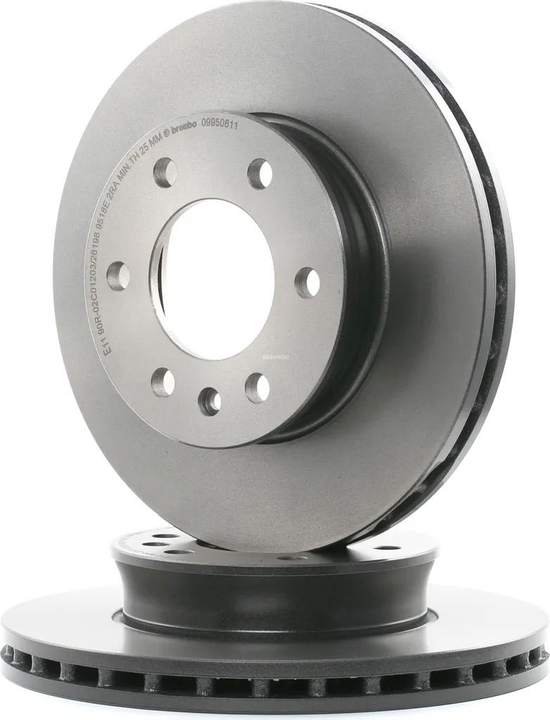 Disque de frein avant ventilé compatible Sprinter W907 et Crafter 2F - 2