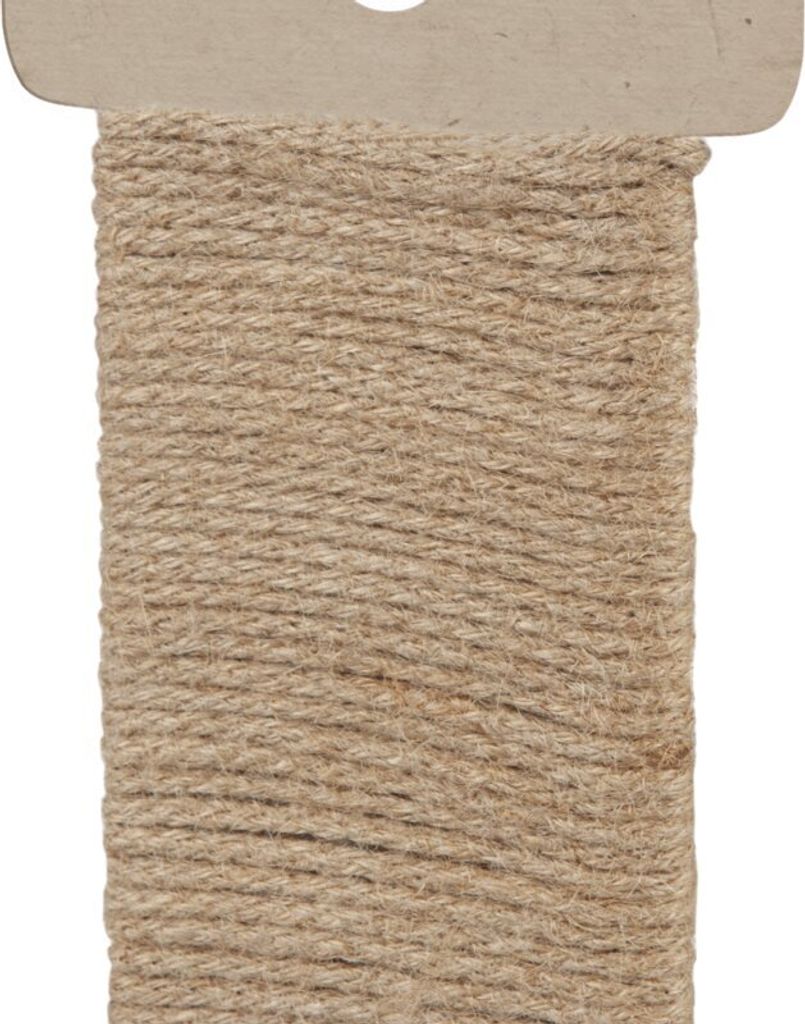 Windhager ÖKO Jute Bindedraht 10 m für Trockengestecke, Blumenkränze und Dekorationen
