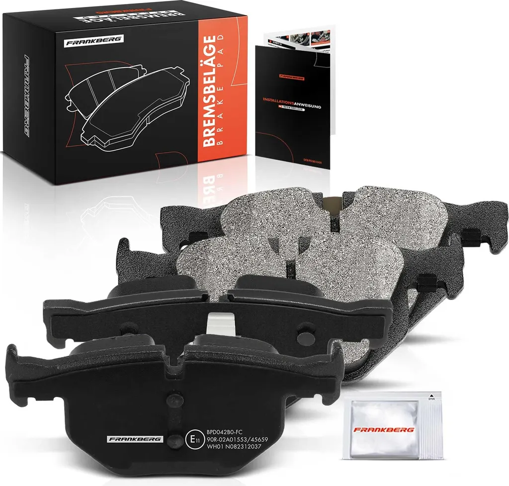 Anti-Sifflement Plaquettes de Frein Arrière BMW X5 E70 X6 E71 3.0L 4x