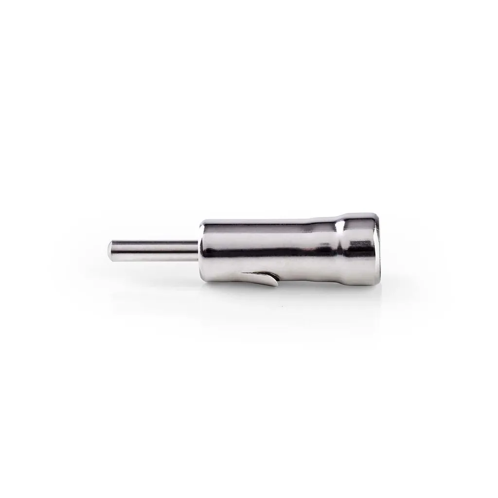 Ingrosso 10x Connettore Antenna Auto Metallo 50 Ohm Argento Push-on