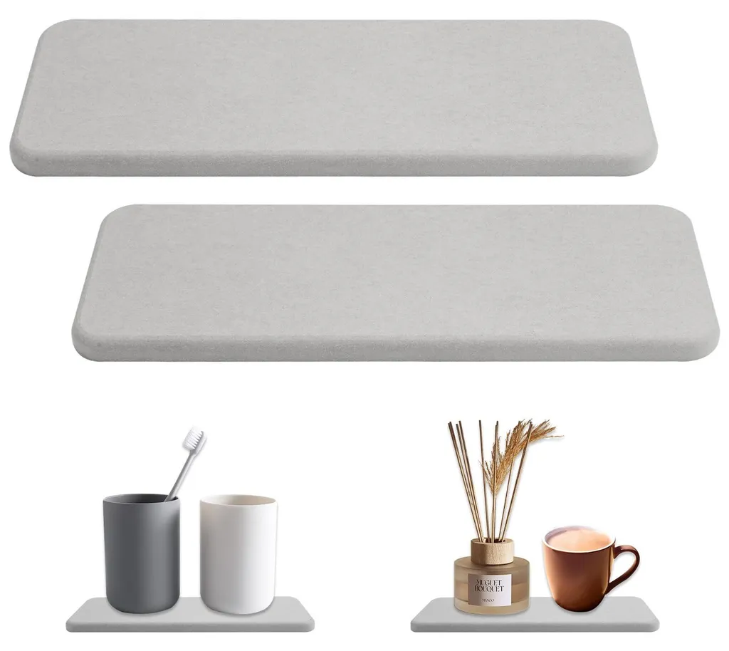 Dites Adieu à l'Humidité avec ces Sous-verres en Diatomite Absorbants
