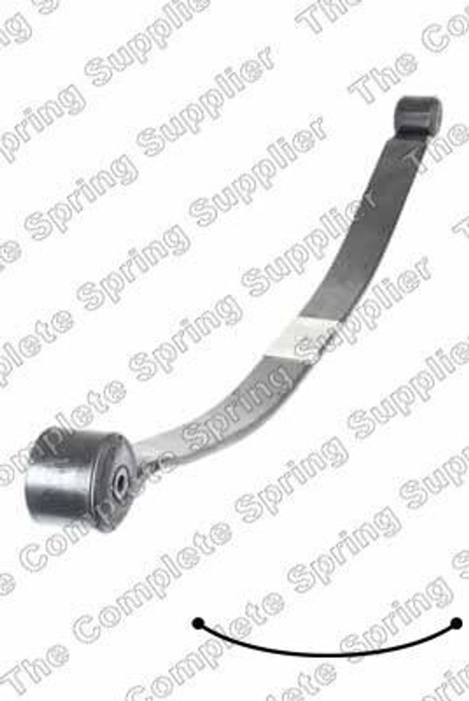 LESJÖFORS 5827543 Blattfedern für FORD Transit Mk7 Kastenwagen (V363, FCD, FDD) Hinten 694/682mm