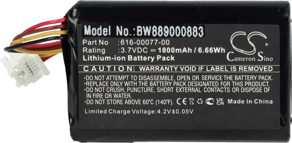 vhbw Akku kompatibel mit Garmin Zumo 590LM, 595, 595LM, 590 Produktbild 