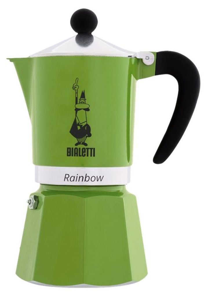 Bialetti Rainbow, 0,27 l, Aluminium, Thermoplast, Grün, 220 Produktbild 