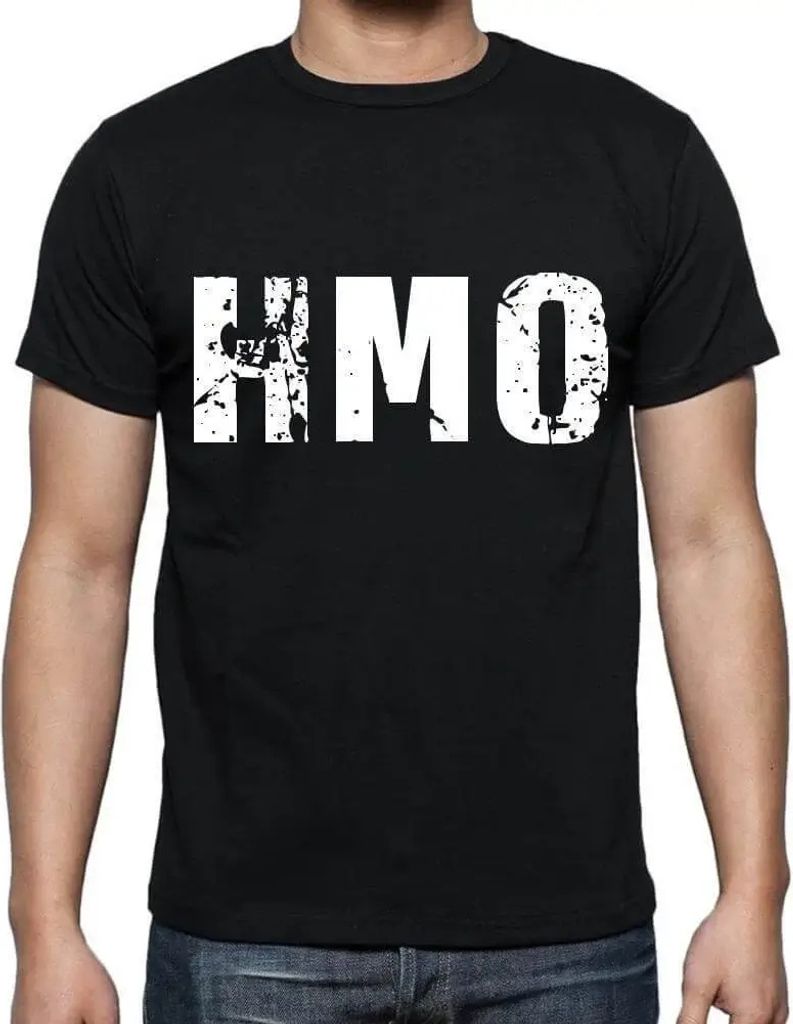 Herren Grafik T-Shirt Hmo Öko-Verantwortlich Vintage Jahrgang Kurzarm Lustige Druck Geburtstag Geschenk Mann