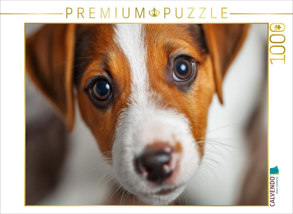 CALVENDO Puzzle Augen, die Herzen schmelzen lassen | 1000 Teile Lege-Größe 64x48cm Foto-Puzzle für glückliche Stunden