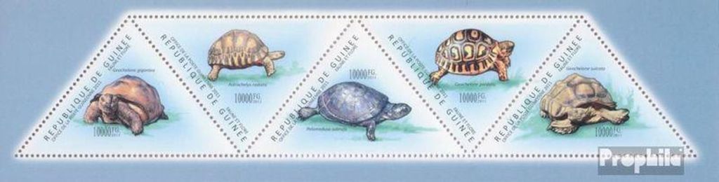 Briefmarken Guinea 2011 Mi 8610-8614 Kleinbogen (kompl. Produktbild 