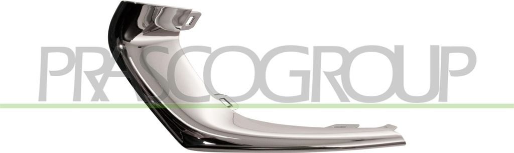 PRASCO Kühlergrill-Zierleiste Kühlergrill-Leisten OP0361246 Links für OPEL Corsa E Schrägheck (X15)