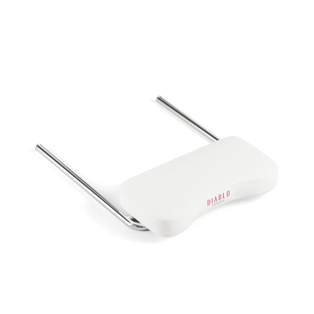 Poggiapiedi Diablo X-Ray 2.0 Rosa-Bianco: Comfort Gaming Estremo