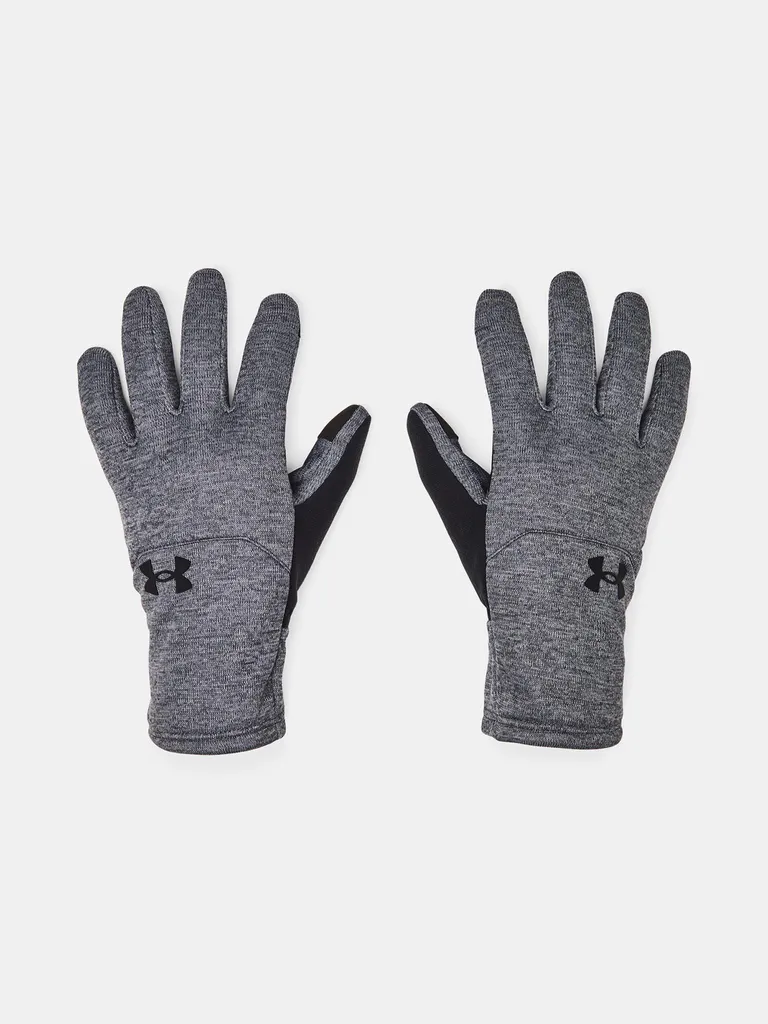 Under Armour Storm Fleece Uomo Grigio M - Guanti Tecnici per Correre