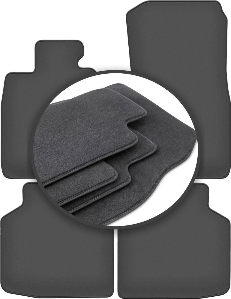 Premium-Fußmatten für: BMW 7 F02 LANG (2008-2015)