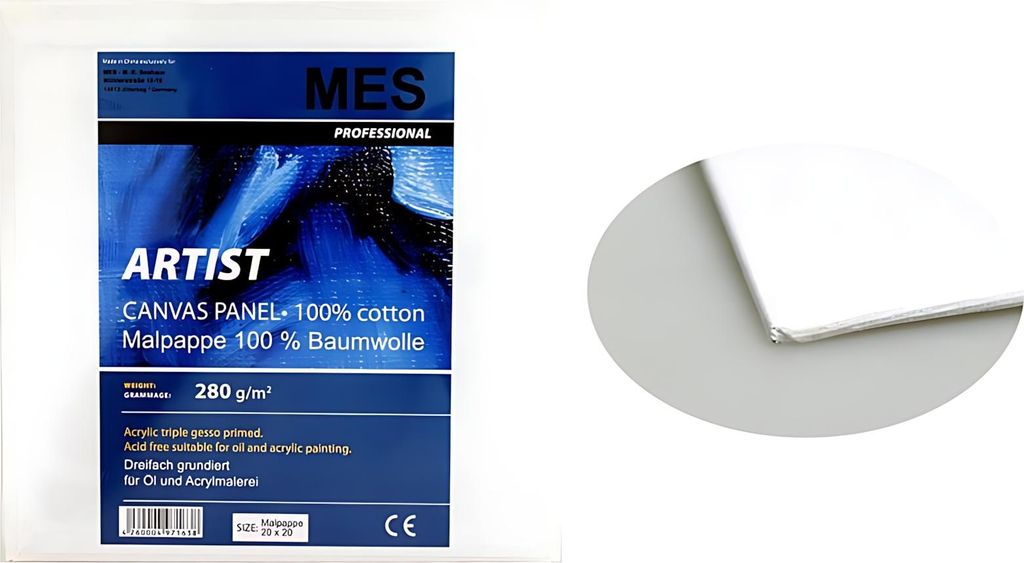 Malpappe 50 x 50 Produktbild 