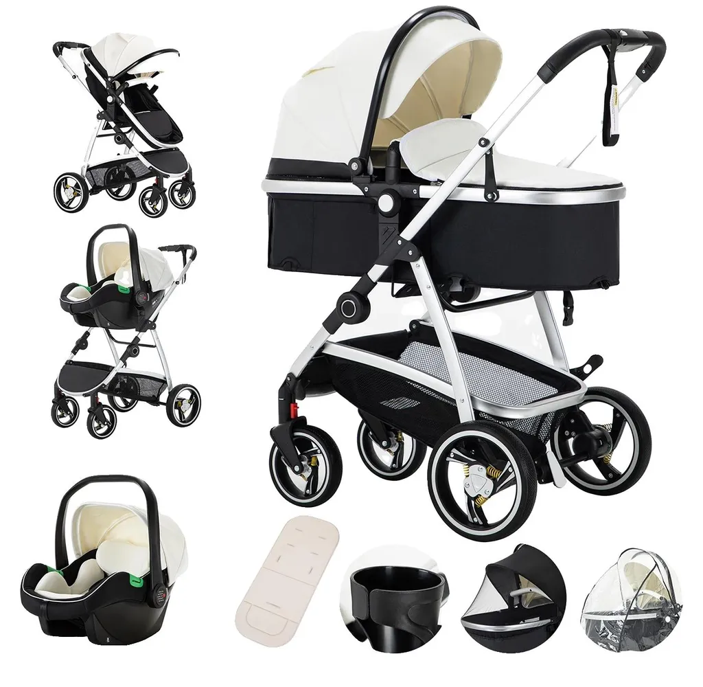 Porte-bébé Luxe 808B-BLANC Portable : Confort et Élégance Ergonomique