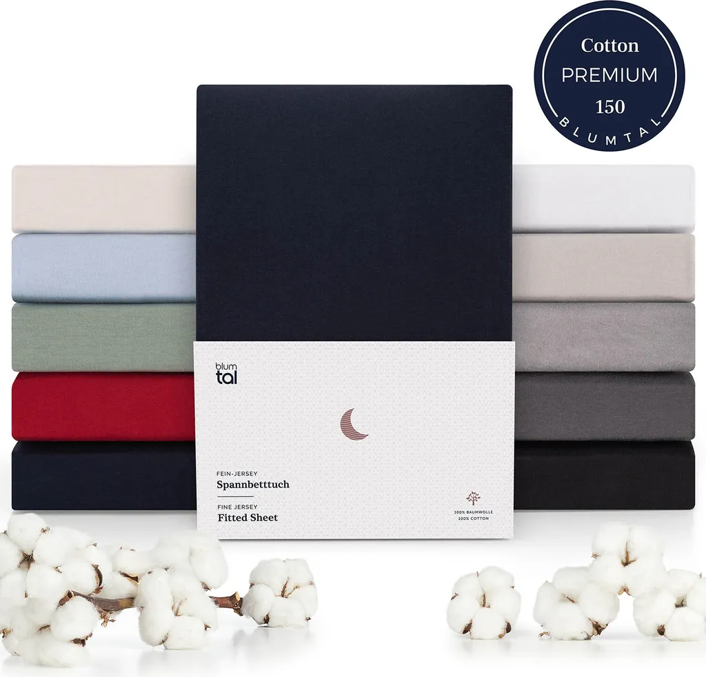 Specifiche Lenzuola Blumtal Topper 180x200 Set 2 Jersey Cotone