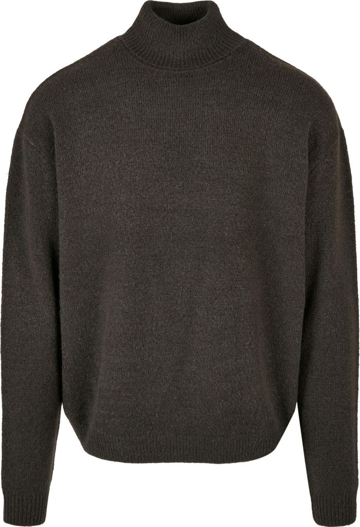Urban Classics - Oversized Rollkragen Sweater schwarz - XL
