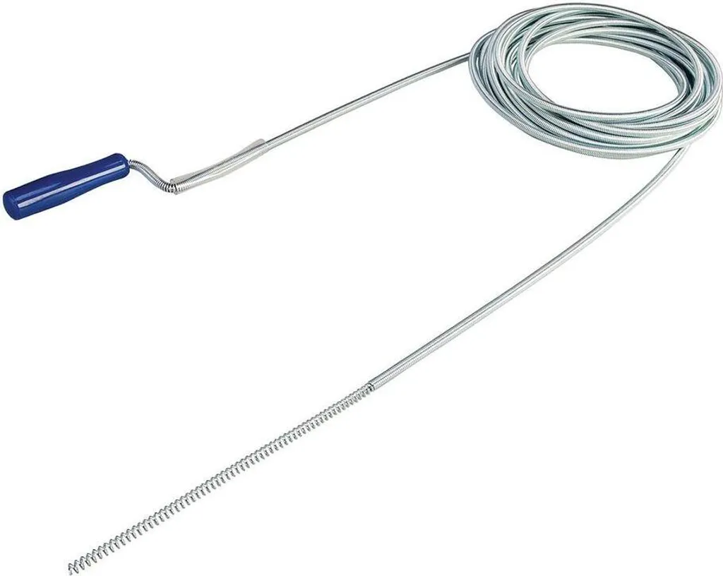 Déboucher une canalisation facilement avec la tige Silverline 656602 - 4