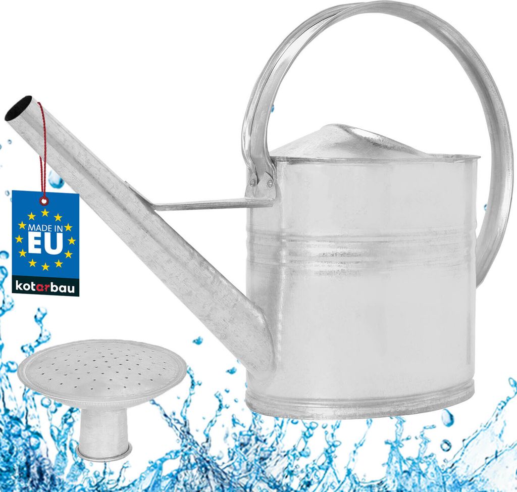 KOTARBAU® Gießkanne Metall 10 L Zink Gießkanne für Garten & Produktbild 