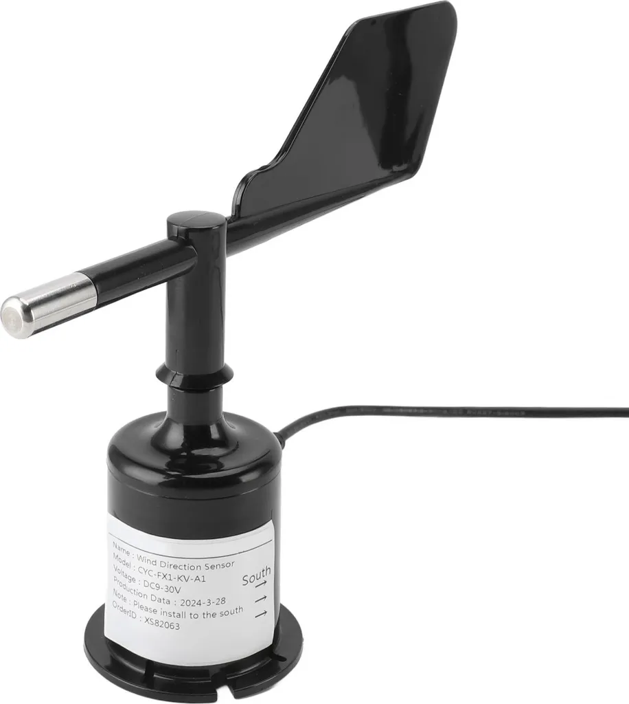 Transmetteur de vent 360 degrés avec boîtier ABS robuste DC 9V-30V - 3