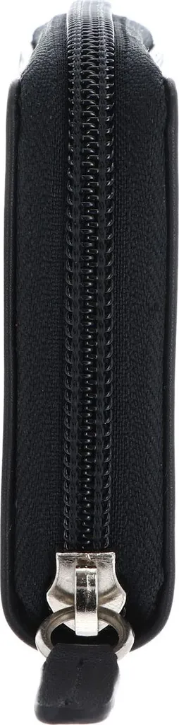 Petit Étui de Poche pour Cartes Bancaires en Cuir Noir Sécurisé RFID - 5