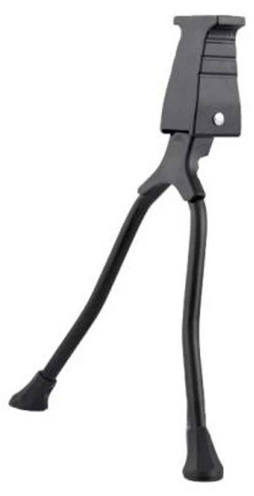 Support vélo 26-28 pouces béquille double centrale en acier noir robuste