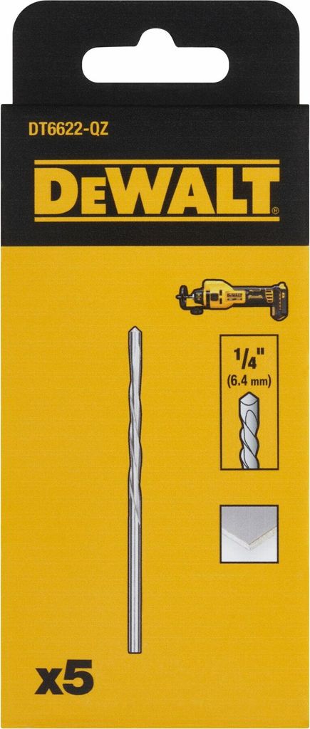 DEWALT Trockenbaufraeser, 5 Stk. Produktbild 